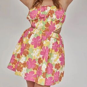 Sabo, Bianca Shirred Dress  NWT.